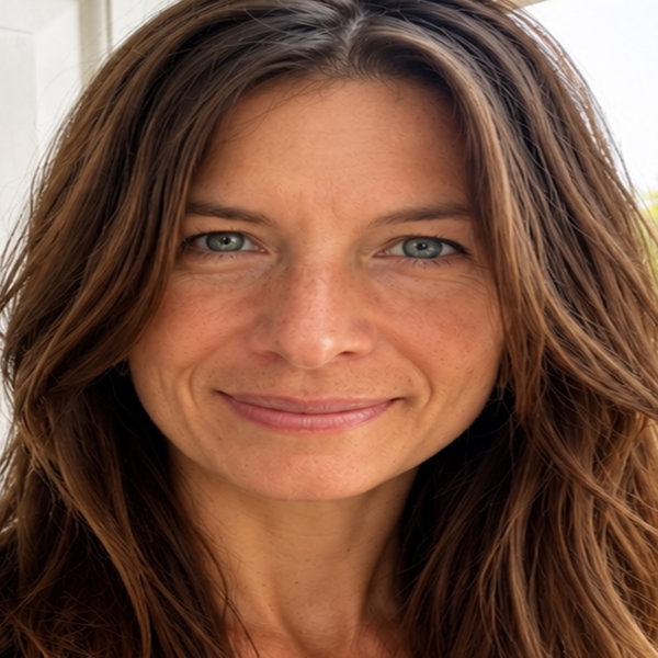 Profile picture of Bree is smiling at the camera, standing next to a window