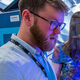 Aerospace student Brandon O'Connell at the Sir William Siemens Challenge: MindSphere Live