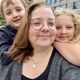 Charlotte with her two children