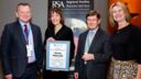 Members of the Urban Institute with the award