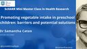 ScHARR Mini Masterclass Caton