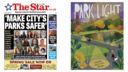 Covers of the Sheffield Star newspaper featuring the student campaign