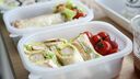 Reusable plastic lunchbox
