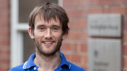PhD student, James Oswald