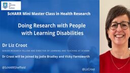 Graphic of details of masterclass