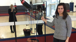 iT-CDT student Olivia Manfredi working with BBC Bitesize