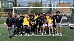 Members of the University of Sheffield Tennis Club