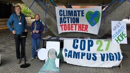 Image of BNBR staff at a vigil