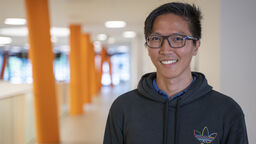 A photograph taken of MEng Electrical and Electronic Engineering student Wei Theng Haw