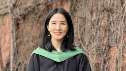 Jenny Lee on her graduation day.