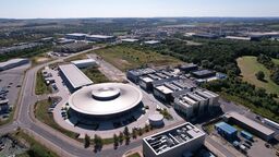 An aerial view of the University of Sheffield Innovation District