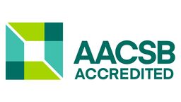 Logo indicating Association to Advance Collegiate Schools of Business (AACSB) accreditation