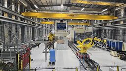 Lab view of the COMPASS facility