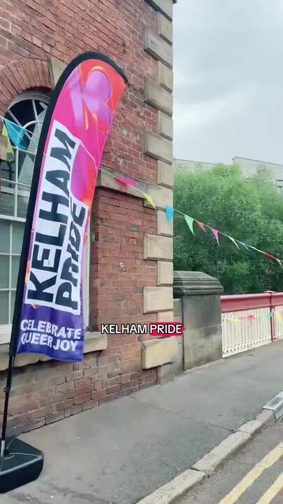 Kelham Island's 2025 pride festival